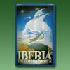 Werbeschild "Iberia Lineas"