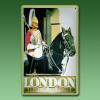 Metallschild " London"