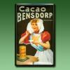 Metallschild Bensdorp Cacao \