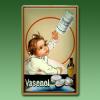 Blechschild Vasenol Kinder-Puder...