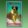 Werbeschild  Milka Suchard