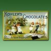 Werbeschild  Kohlers Chocolate