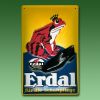 Nostalgisches Metallschild   ERD...