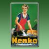 Nostalgisches Reklameschild HENK...