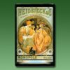 Nostalgisches Metallschild HEIDS...