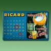 Reklame Blechschild  RICARD - KA...