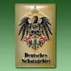 Blechschild Deutsches Schutzgebi...