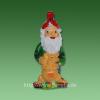Deko-Figur Zwerg mit Schweinchen