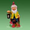 Dekorations-Figur Zwerg mit Late...