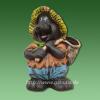 Garten-Figur Maulwurf mit Schmetterlingsnetz