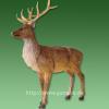Dekorations-Figur Hirsch mit Geweih