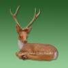 Deko-Figur Liegender Hirsch mit ...