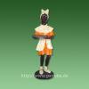 Deko-Figur Frau mit Tablett

	...