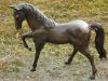 Anmutiges Pferd aus Bronze