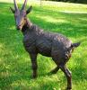 Bronze-Gartenfigur eines weiblic...