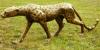 Tier-Skulptur Gepard aus Bronze