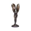 Bronze-Figur Elfe in antikbraun ...
