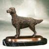 Bronze-Skulptur Setter, Stehende...