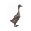 Vogel-Plastik Ente mit langem Ha...