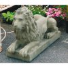 Garten-Figur Löwe - liegend - links