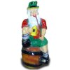 Deko - Figur Gartenzwerg mit Pfe...