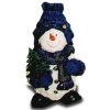 Schneemann mit Tanne