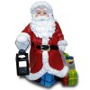 Stehender Weihnachtsmann mit Lat...