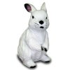 Niedlicher Hase macht MännchenHö...