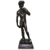 Deko - Figur Muskulöser Mann mit zur Seite gedrehtem Kopf