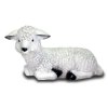 Tier - Skulptur Liegendes Lamm m...