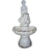 Deko - Figur Brunnen mit Holdem Mädchen und Krug