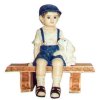 Deko - Figur Juge sitzt mit sein...