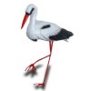 Beim Laufen hat der Storch sein ...