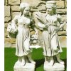 Weiße Gartenfigur Estate Intra