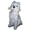 Hunde - Figur White - Highland - Terrier mit Knochen