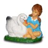 Deko - Figur Schwan frisst aus d...
