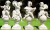 Weiße Garten-FigurHöhe ca.: 100 ...
