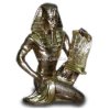 Deko - Figur Pharao mit Papyrosr...