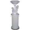 Deko - Figur Säule mit Kindern u...