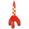 Dekorations - Figur Rakete mit K...