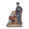 Skulptur Jesus in der Krippe mit...