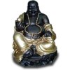 Lachend hält Buddha eine Kugel i...