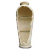 Deko - Figur Offene Vase mit Glasplatten