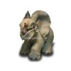 Tier - Skulptur Elefant spielt mit Eichhörnchen
