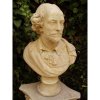 Deko-Figur für den Garten Büste Shakespeare