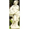 Weiße Garten-Figur Vier-Jahreszeiten-Figur - Herbst - Fiesse