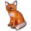 Dekorations - Figur Lieblicher, kleiner, sitzender Fuchs