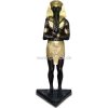 Dekorations - Figur Pharao mit nemes - Kopftuch