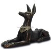 Dekorations - Figur Anubis als Hund mit Kette