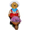 Teddy mit Hut und Latzhose schie...